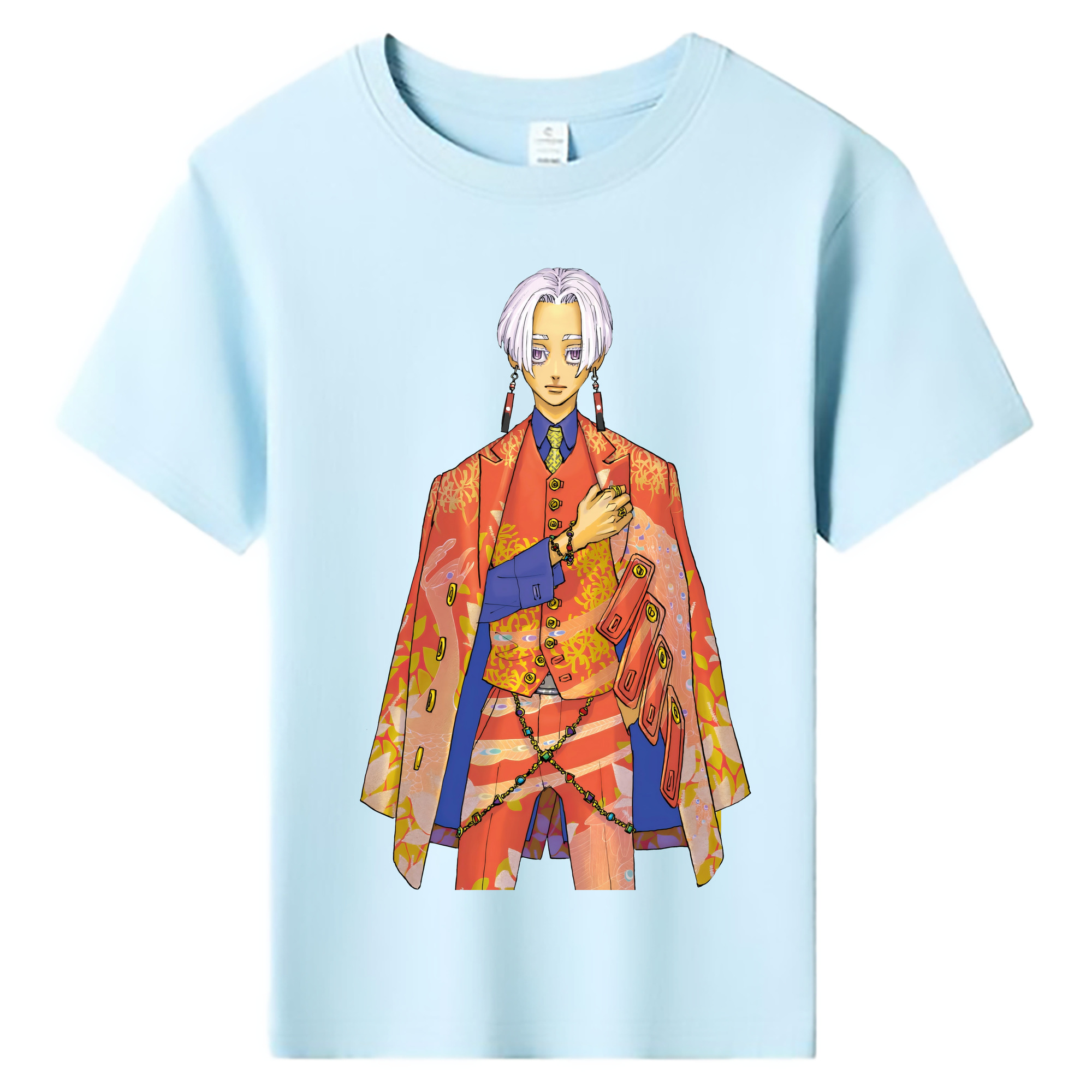 （画像用） 東京リベンジャーズ Tokyo Revengers 綿100％キッズTシャツ（フロントプリント）